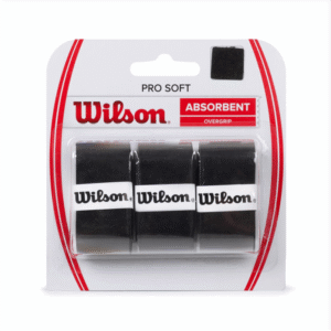 Kit 3 Overgrips Pro Soft Wilson Preto