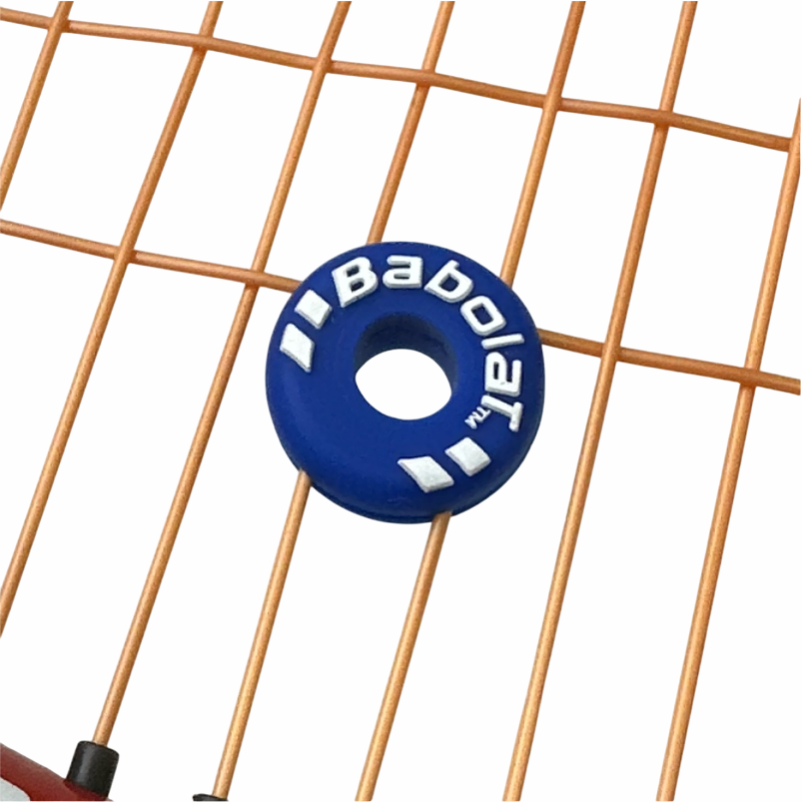 Antivibrador Babolat Custom Damp Azul e Branco - Imagem 3