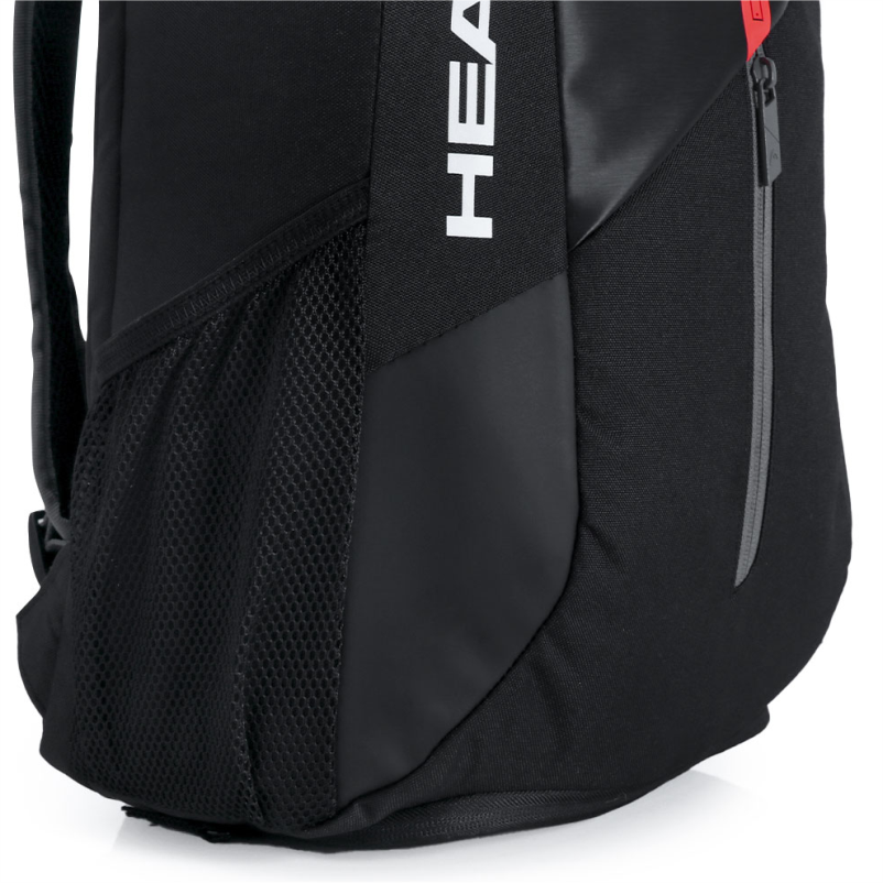 Mochila Head Tour Backpack Preta e Vermelho - Imagem 6