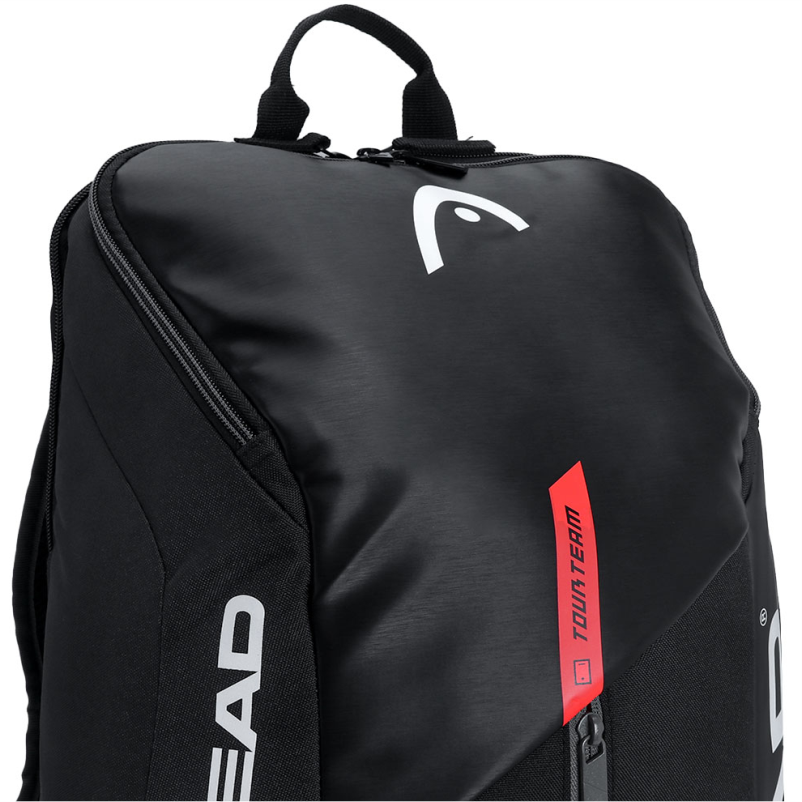 Mochila Head Tour Backpack Preta e Vermelho - Imagem 3